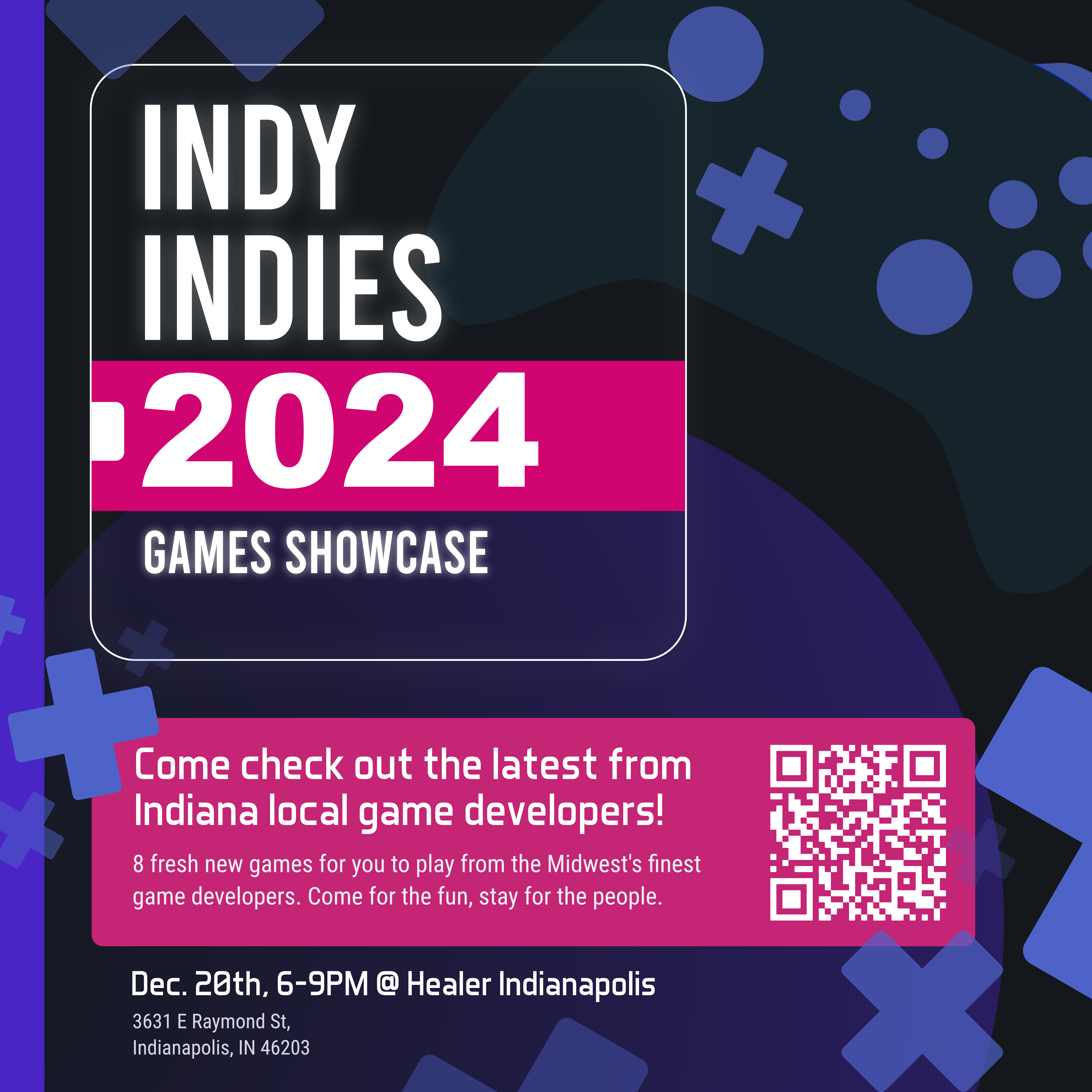 Indy Indies Winter Showcase 2024